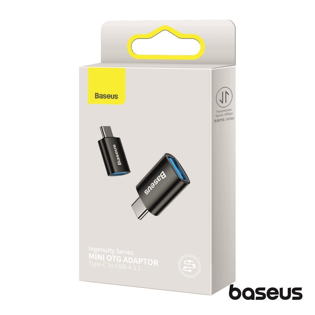 (imagem para) Adaptador Ingenuity USB-C Macho / USB-A Fêmea BASEUS