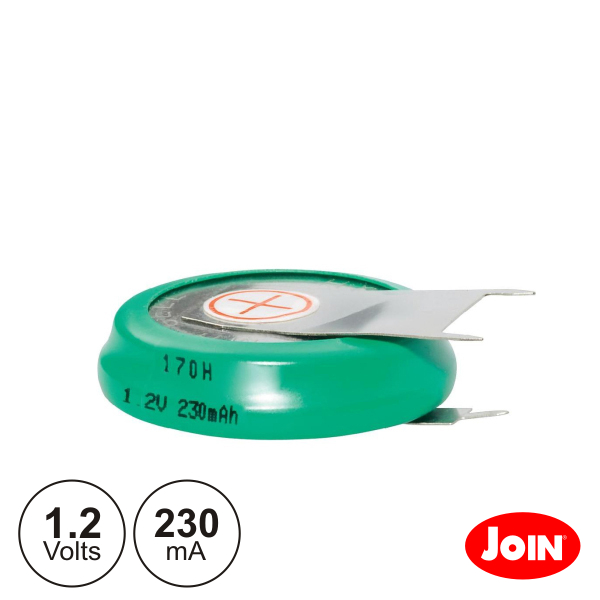(imagem para) Bateria Ni-Mh 1.2V 230ma Com Patilhas JOIN