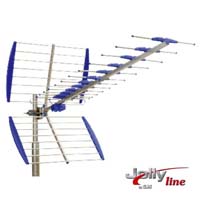 Antena TDT Exterior UHF 12 Elementos 12DB (imagem para) Antena TDT Exterior UHF 12 Elementos 12DB