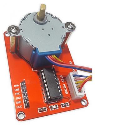 (imagem para) Módulo Motor Passo + Driver (ULN2003) p/ Funduino