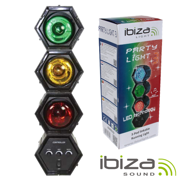 PROJECTOR LUZ C/ 3 MÓDULOS LÂMPADAS 40W IBIZA (imagem para) PROJECTOR LUZ C/ 3 MÓDULOS LÂMPADAS 40W IBIZA