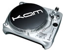 Gira Discos Profissional DJ 33/45-78 rpm c/ USB KAM