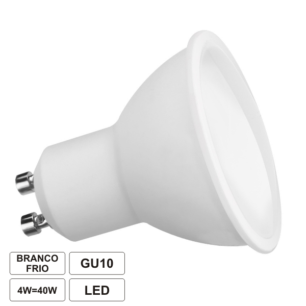 Principais Características: - Lâmpada GU10 LED - Tipo de Casquil