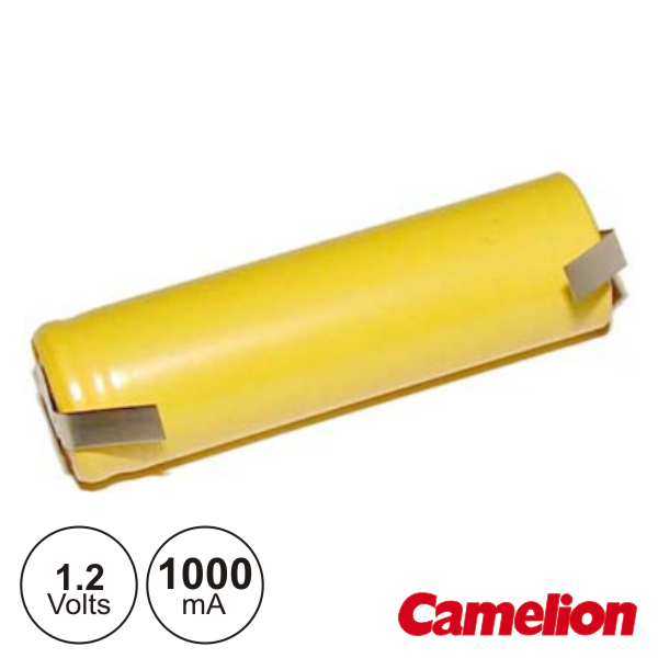 (imagem para) Bateria Ni-Cd AA 1.2V 1000ma C/ Patilhas CAMELION