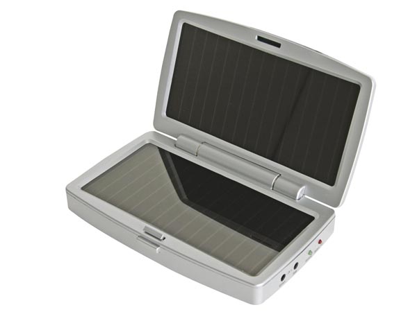 (imagem para) Carregador de telémovel por painel Solar 1W/110mA