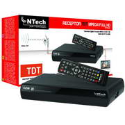 Receptor Digital Terrestre - Ntech - TDT1300HD (imagem para) Receptor Digital Terrestre - Ntech - TDT1300HD