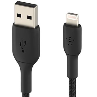 USB-A -> Lightning (Apple) (imagem para) USB-A -> Lightning (Apple)