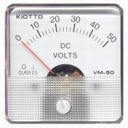 Voltímetro Analógico DC - 0-50V - 50x50