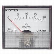 Voltímetro Analógico DC - 0-20V - 70x60